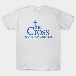 TCWC classic logo in Blue letters T-Shirt